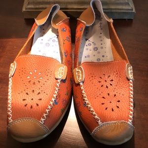 Casual Leather Loafers Slip-On Slippers